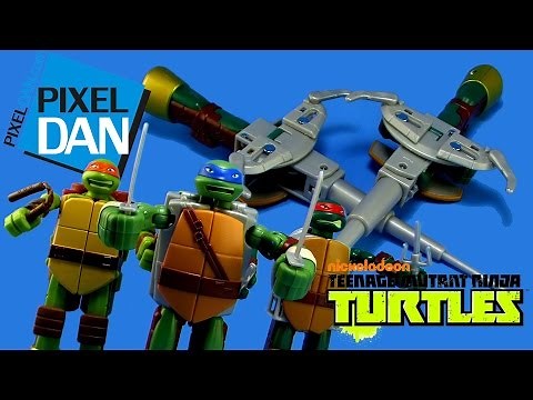 Teenage Mutant Ninja Turtles Mutations Turtle to Weapon Figure Video Review