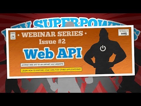 Adding Web API to your ASP .NET website | Dev SuperPowers Episode #2 | David Burela
