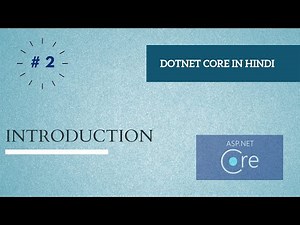 #2 Introduction ASPNET Core Tutorial For Beginners | Learn ASP.NET Core 3.1 Step By Step | .NET 5