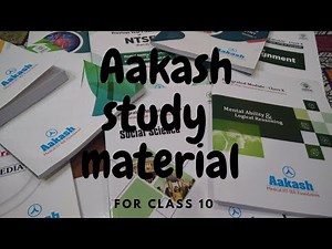 AAKASH STUDY MATERIAL| CLASS 10 | FULL INFORMATION AND REVIEW