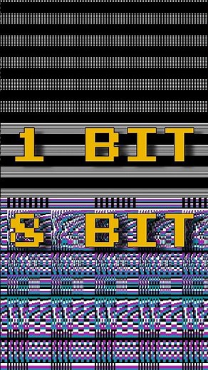 From 1 Bit to 8 Bits | Video Synth | Bytebeats