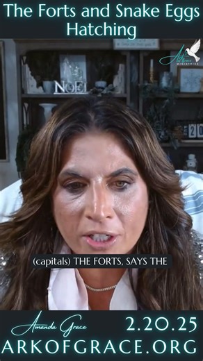 The Forts and Snake Eggs Hatching A Fiery Word from The Lord: The Hamans Have Gone Out to Hunt Aired: February 20, 2025 Click to Watch: Website: https://buff.ly/qT4Omie YouTube: https://buff.ly/PzKjOK4 Rumble: https://buff.ly/Zrw9dYR X: https://buff.ly/44mow15 #prophecy #Amandagrace #Christianreels #Christian #Christianity #Jesus #faith #inspirational #snake #propheticword #America #world #forts | Ark of Grace Ministry