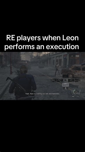 Leon Kennedy's Epic Execution in Resident Evil