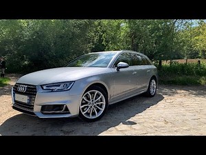 Audi A4 B9/8W S line 2.0 TFSI 252 Quattro Avant review ( with English subtitles)