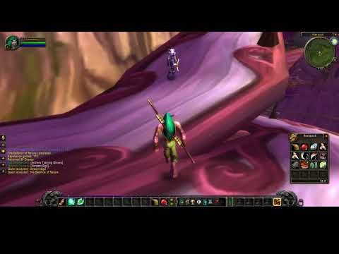Classic Wow Night Elf Druid Leveling Video Number 1