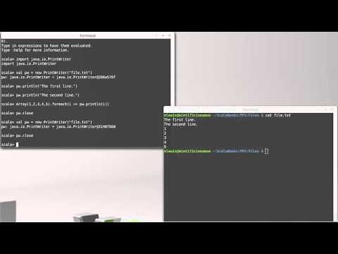 Writing Files (in Scala)