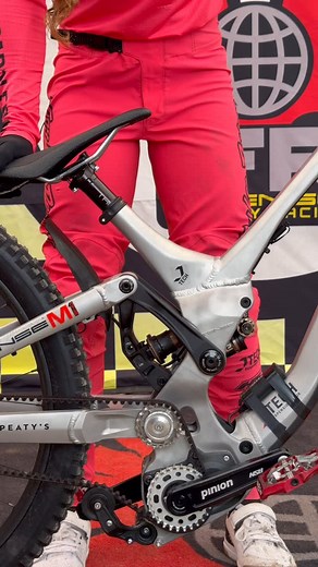 Intense Factory Racing on Instagram: "@fergyferg__ bringing you the Intense M1, belt drive, gearbox race bike satisfaction😍 @jeffsteber @intensecycles has done a number on this one🔥"