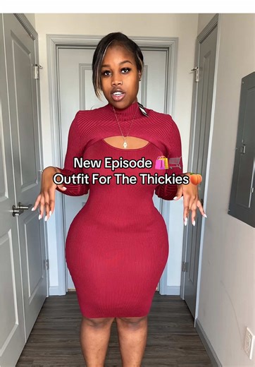 Welcome back on another one of Outfit for the thickies☺️🍑. What do you guys think of her? #imnursebae #nurselifestyle #fashiontiktok #midsizegal #midsizetiktok #tryonhaul #tryon #vacationoutfits #fashionnovahaul #christmasoutfit #tryonwithme #dayinmylife