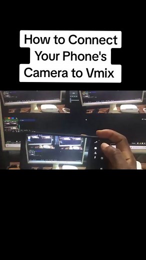 How to connect a mobile phone's camera to Vmix. Link your mobile phone's camera into vmix. Use your phone's camera as a professional camera to stream live on Facebook, YouTube, TikTok, etc. #livestreaming #tiktoklive #camera #iphonecamera #android #smartphone #mobilephone #vmix #churchmedia #church #obitechsolutions