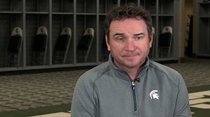 Interview: Jonathan Smith on preparing for second game against rival Michigan as Michigan State's head coach