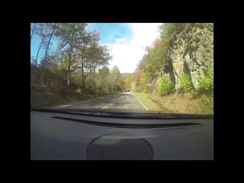 A Scenic Fall Drive in the Great Smoky Mountains - the Road to Nowhere in Bryson City, NC