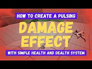How To Create A Dynamic On-Screen Damage Effect - Unreal Engine 5 Tutorial
