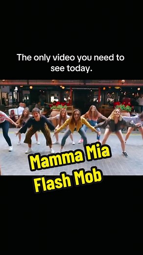 Mamma Mia Flash Mob | Heartwarming Dance Surprise