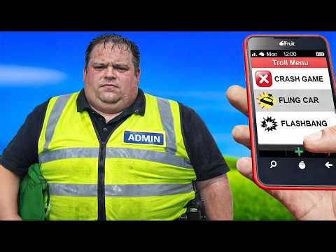 Using Troll Menu to Make Admins Rage AGAIN in GTA 5 RP