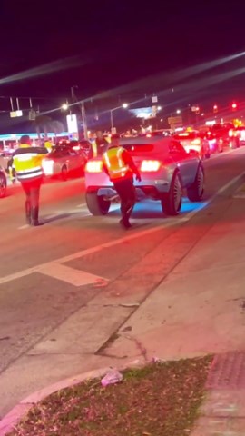 Outrageous Ford Mustang on 32’s DUB Floaters Pulled for seat belt