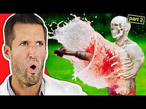 ER Doctor Reacts to DEADLIEST Ballistic Dummy Tests (PART 2)