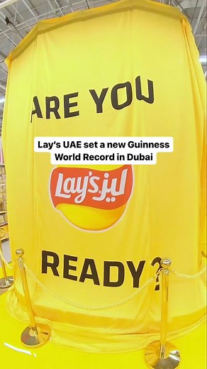Did you see the tallest crisp packet structure in the world? Lay’s UAE set a new Guinness World Record at Carrefour in Ibn Battuta Mall, Dubai with a massive 4-meter-tall tower made entirely out of Lay’s packs.The popular potato chips brand has launched the new Best Ever Lay’s with intense flavor and the perfect crunch - exactly what we need. It’s the ‘best ever’ reason to snack, so grab yours today!@Lay'sUAE #BestEverLay's #GuinnessWorldRecord #Carrefour #partnercontent | Time Out Dubai