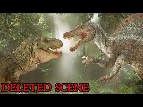 T Rex vs Spinosaurus| Jurassic Park 3| Extended/Deleted Scene