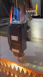 New Steel Fab processing 7/8” A-572 PL on their X-Series 20kw PlateLAZER Plus!