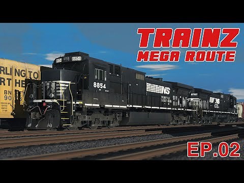 Trainz Mega Route Ep:2 Defects Everywhere