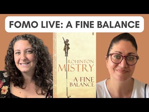 A Fine Balance by Rohinton Mistry | FOMO Book Club Live