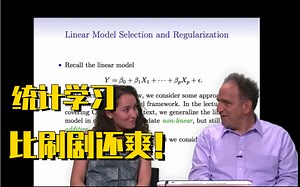我在B站上斯坦福！全网超强顶流斯坦福大学统计学习公开课来袭！Stanford Statistical Learning 学完顺滑一年！AI/深度学习/机器学习