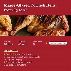 We hope your Thanksgiving is filled with family, friends and maybe a few of our favorite recipes! Check out how you can add Tyson Foods to your table this year. 🍗 https://tsn.bz/49P2WHR 🥘 https://tsn.bz/3SSvAlu 🍽 https://tsn.bz/47rciYE | Tyson Foods