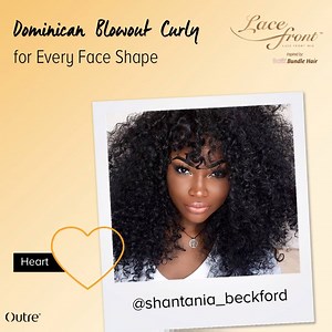 BIG Curly hair for EVERY face shape || See what your face shape would look like in our Dominican Blowout Curly wig