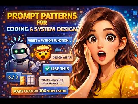 Prompt Patterns for Coding & System Design 🤯 | Crack Interviews Faster