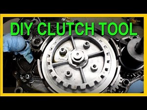 how to make a motorcycle clutch holder tool