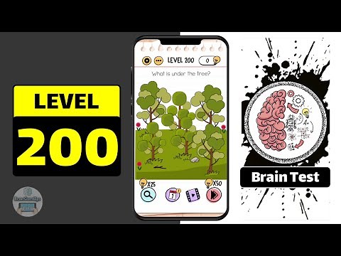 Brain Test Level 200 Walkthrough