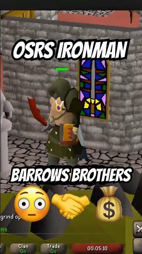 Osrs Ironman steals armor from Barrows Brothers with zero remorse 🔥