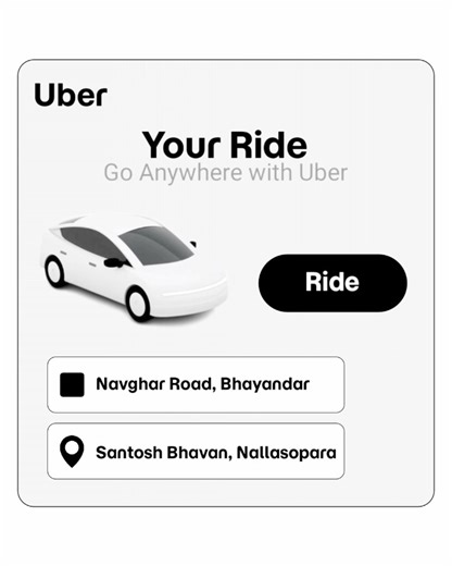 Uber UI Animation Inspired By Hancy Box |UI Animation|