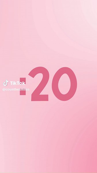 Pink Ombre - 20 Second Countdown Timer #animation#countdowntimer #countdown#stopwatch
