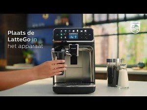 Philips Espresso 4300 & 5400 series LatteGo | Hoe installeer en gebruik ik de machine?