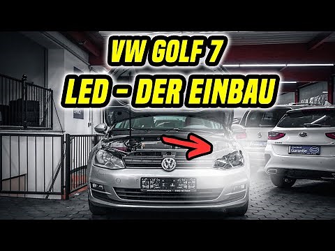 Retrofitting LED headlights to a Golf 7 - Legally with Osram Night Breaker LED H7 Speed