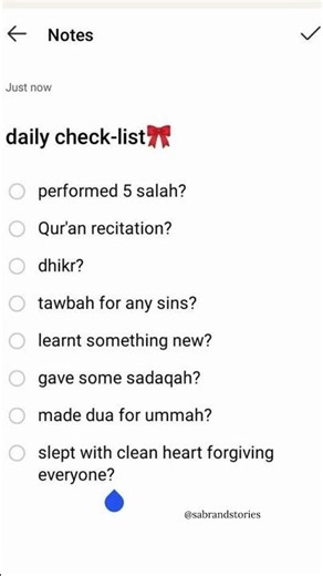 A Muslim’s Daily Routine ❤️ | Checklist for the Soul