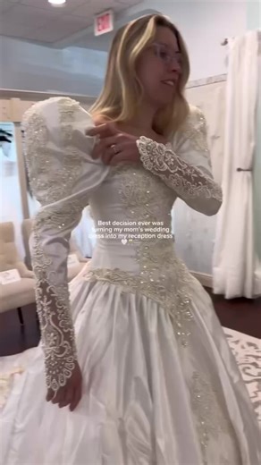 Transforming My Mother's Wedding Dress for My Big Day