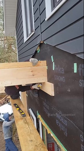A Reliable Way to Fix a Massive Beam Adjacent to a Frame House #diy | Daily Post