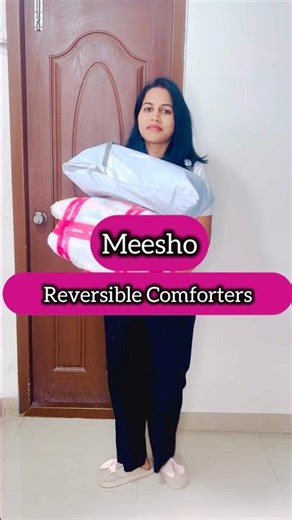 Winter Essential: Meesho Double Bed Comforter #MeeshoFinds #MeeshoHaul #shots #shortsfeed #viral