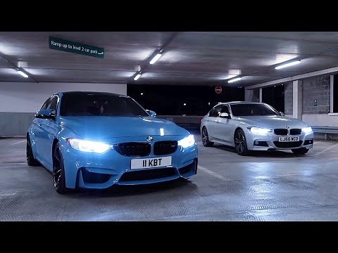 BMW M3 vs. BMW 335d xDrive! (ROLLING RACE)