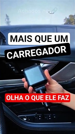 Carregador de carro Tipo C com LED para Android e iPhone