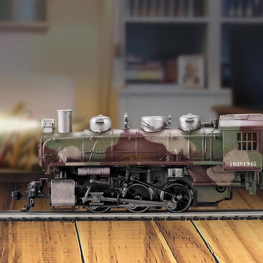Ride through enemy lines aboard this HO scale WWII armored train! Shop Now! | The Bradford Exchange
