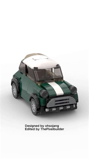 LEGO Mini Cooper | Stop Motion Build