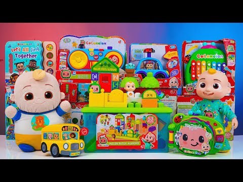 98 Minutes Satisfying with Cocomelon Dance and Play Boombox Playset Collection Unboxing Toys (ASMR)