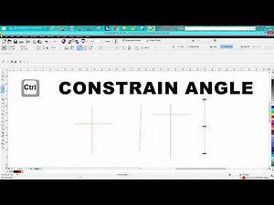 Corel Draw Tips & Tricks Constrain Angle