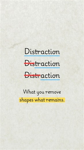 Remove the distraction 🤓 #quotes #motivation #distraction #action #discipline