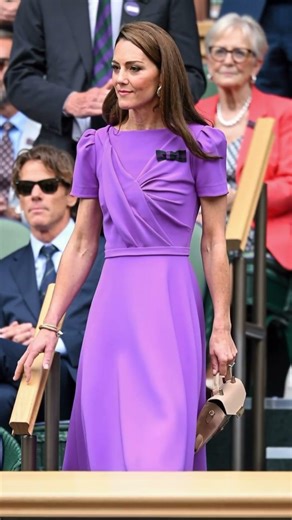 Princess of Wales Dazzles in Bold Purple | Stunning Statement at Major Sporting Event