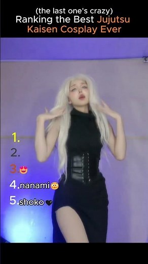 Ranking the Best Jujutsu Kaisen Cosplay Ever #cosplay