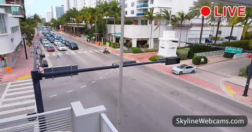 【LIVE】 Live Cam Miami - Collins Avenue | SkylineWebcams